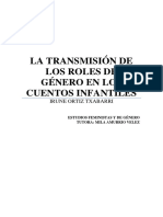 La Transmisión de Los Roles de Género en Los Cuentos Infantiles