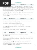 CBC Matematica Primer Parcial