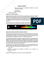 Espectro de Emisión y Series Espectrales