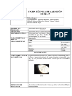 Ficha Técnica Del Almidon 2