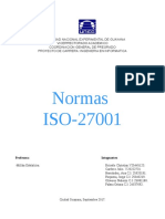 Normas ISO 27001