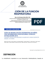 Evaluación de La Función Respiratoria