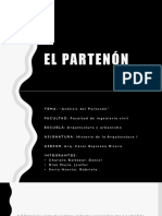 Análisis Del Partenón