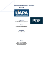 Los Protocolos en La Evaluación Psicopedagógica