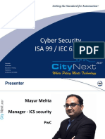 CN17-PWC-Mayur Mehata-IsA 99 Cyber Security Standard