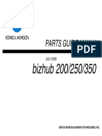 Konica-Minolta - Bizhub 200,250,350 - Parts (2005) PDF