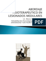 Abordaje Fisioterapeutico en Lesionados Medulares