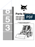 Bobcat 853 Parts Manu