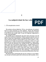 Mackie J L La Subjetividad de Los Valores Sencilla PDF