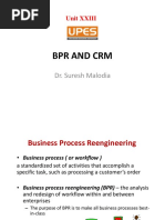 BPR and CRM: Dr. Suresh Malodia