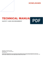 Technical Manual: Safety and Environment