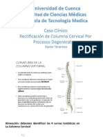 Caso Clinico Columna Cervical