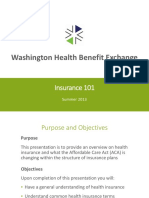 Washington Health Benefit Exchange: Insurance 101