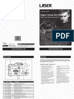 Timing Tool Kit Instructions