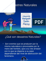 Desastres Naturales