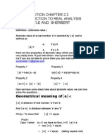 Solution Manuals Introduction To Real Analysis (Bartle and Sherbert)