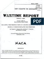 1945 Naca-Wr-E-269 Sea-Level Performance Tests of A 22-Inch-Diameter Pulse-Jet Engine at Various Simulated Ram Pressures