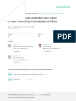 A Numerical Study On Bolted End-Plate Connection Using Shape Memory Alloys PDF