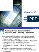 FDI and Political Risk