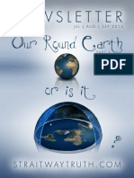 Our Round Earth or Is It? FlatEarth StraitwayNewsletter 10 (2015)