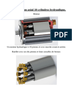 Moteur À Piston Axial 10 Cylindres Hydraulique