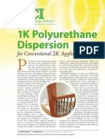 1K Polyurethane Dispersion For Conventional 2K - Lubrizol