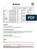 VW - tb.01!07!64 Mil On DTC P129F and or P310B SStored in ECM Fault Memory