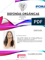 Disfonia Organicas