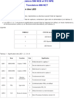 OTIS Escaleras Mecánicas NCE 506, 513 NPE, Travolators 606 NCT SIGNIFICADO LED S PDF