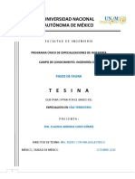 Pasos de Fauna Tesina