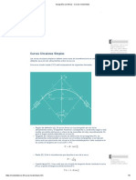 Topografía-Carreteras - Curvas Horizontales