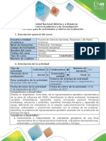 Guía de Actividades y Rúbrica de Evaluación - Paso 2. - Realizar Diagnostico Linea Base de Un Agroecosistema Ganadero