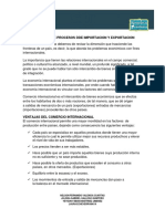 Caso de Aplicacion de Procesos de Importacion y Exportacion