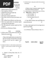 Ap5151-Advanced Digital System Design: Total Marks: 100 Part - A (Or)