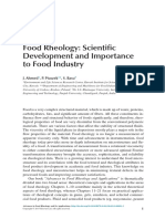 778 Chapter 1 Food Rheology Scientific Development and Importance To Food Industry 2017 Advances I