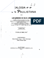 05 Genealogia Paulistana Tomo V - Luiz Gonzaga Da Silva Leme (1904)