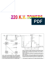 Foundation Details For 220 KV - A Type