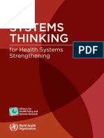 WHO Systems Thinking 9789241563895 - Eng