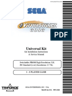 Virtua Striker 2002 (Kit Installation & Service) (English)