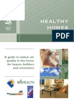 Healthy Homes: A Guide To Indoor Air Quality in The Home For Buyers, Builders and Renovators