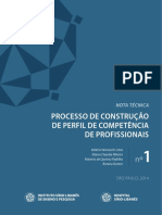 Processo de Construção de Perfil de Competência de Profissionais