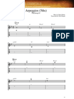 Arpeggios (5ths) : Playalong #3