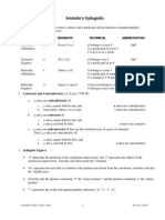 Aristotle's Syllogistic: Type TAG Idiomatic Technical Abbreviation