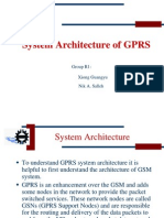 System Architecture of GPRS: Group R1: Xiong Guangyu Nik A. Salleh