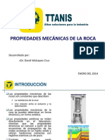 Propiedades Mecánicas de La Roca