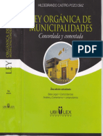 Ley Organica de Municipalidades