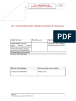 Rm-01 Uso y Mantenimiento Del Fibroscopio en Quirfano