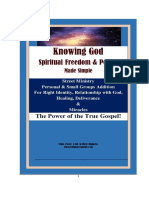 8.26 Free - Knowing God, Spiritual Freedom and Power