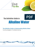 Alkaline Water: The Definitive Guide To