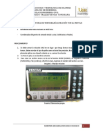 Manual para Toma de Topografia Estacion Total Pentax